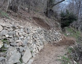 Sistemazione di un sentiero